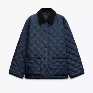 Zara WATER REPELLENT QUILTED JACKET